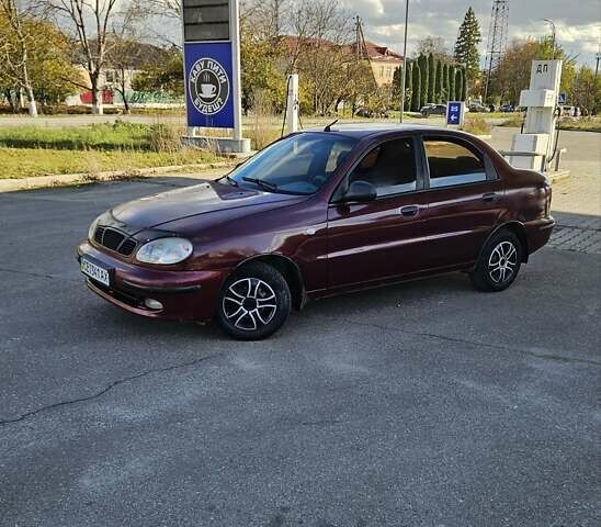 Красный ЗАЗ Сенс, объемом двигателя 1.3 л и пробегом 150 тыс. км за 1850 $, фото 1 на Automoto.ua