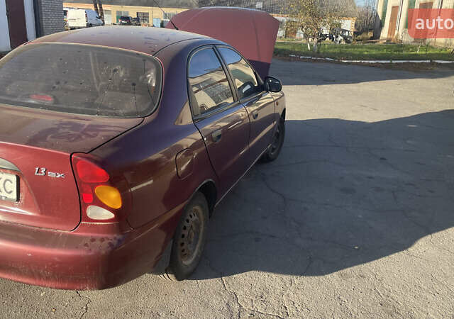 Красный ЗАЗ Сенс, объемом двигателя 1.3 л и пробегом 104 тыс. км за 900 $, фото 3 на Automoto.ua