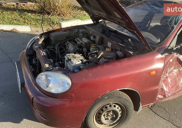 Красный ЗАЗ Сенс, объемом двигателя 1.3 л и пробегом 104 тыс. км за 900 $, фото 6 на Automoto.ua