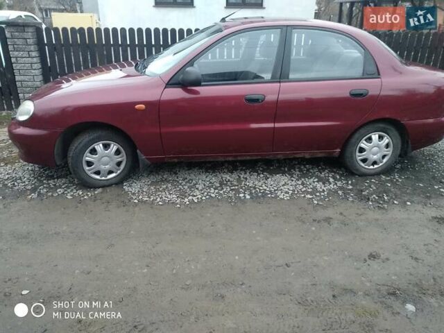 Красный ЗАЗ Сенс, объемом двигателя 1.3 л и пробегом 163 тыс. км за 1800 $, фото 6 на Automoto.ua