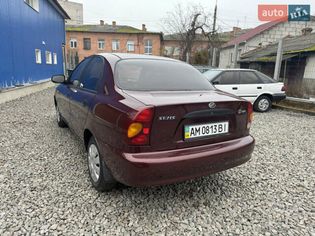 Красный ЗАЗ Сенс, объемом двигателя 1.3 л и пробегом 46 тыс. км за 2900 $, фото 7 на Automoto.ua