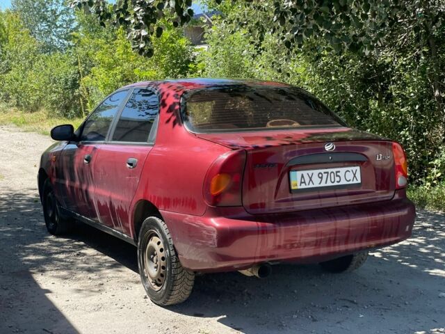 Красный ЗАЗ Сенс, объемом двигателя 1.3 л и пробегом 100 тыс. км за 1500 $, фото 4 на Automoto.ua