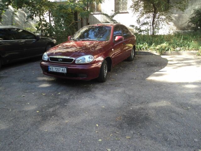 ЗАЗ Сенс 2012 в Никополе на Automoto.ua Красный ЗАЗ Сенс, объемом двигателя 1.3 л и пробегом 183 тыс. км за 2200 $, фото 5 на Automoto.ua