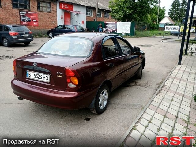 Красный ЗАЗ Сенс, объемом двигателя 1.3 л и пробегом 160 тыс. км за 2400 $, фото 4 на Automoto.ua