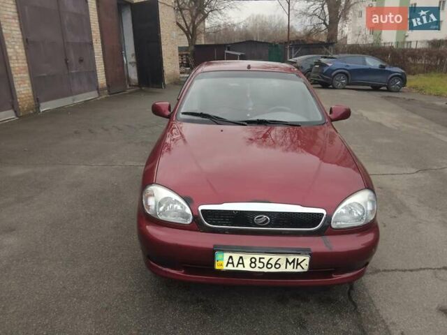 Красный ЗАЗ Сенс, объемом двигателя 1.3 л и пробегом 150 тыс. км за 2716 $, фото 4 на Automoto.ua