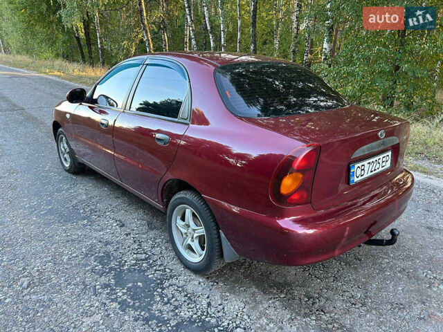 Червоний ЗАЗ Sens, об'ємом двигуна 1.3 л та пробігом 139 тис. км за 2250 $, фото 6 на Automoto.ua