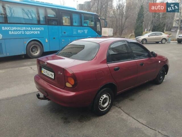 Красный ЗАЗ Сенс, объемом двигателя 1.3 л и пробегом 150 тыс. км за 2716 $, фото 7 на Automoto.ua