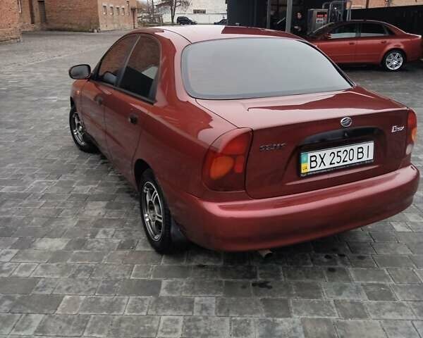 Красный ЗАЗ Сенс, объемом двигателя 1.3 л и пробегом 156 тыс. км за 2500 $, фото 5 на Automoto.ua