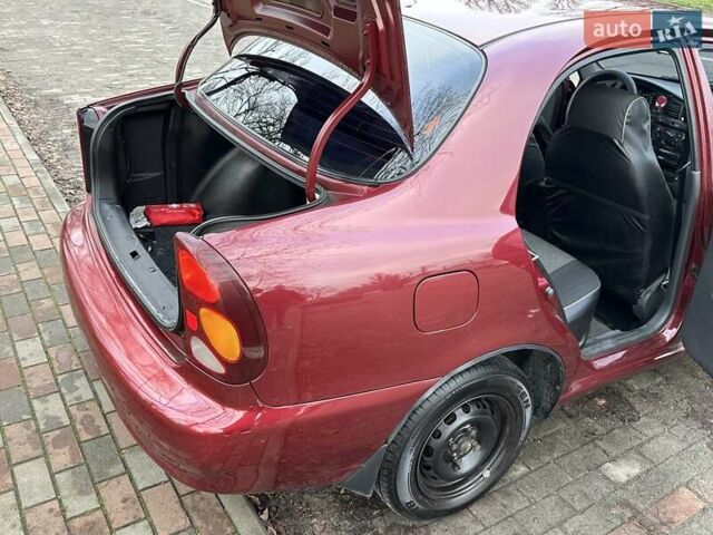 Красный ЗАЗ Сенс, объемом двигателя 1.3 л и пробегом 33 тыс. км за 3450 $, фото 18 на Automoto.ua