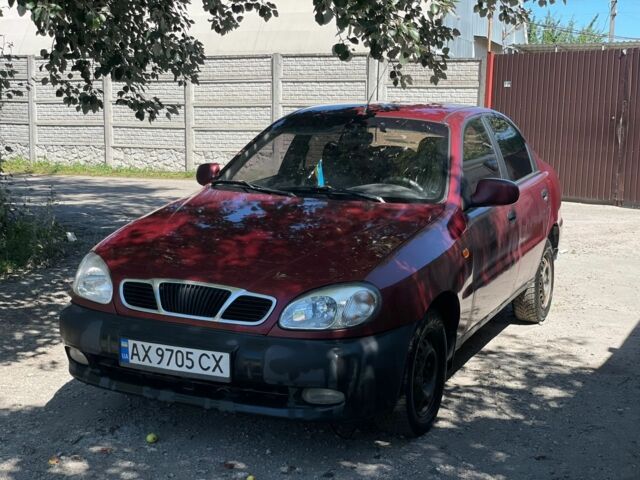 Красный ЗАЗ Сенс, объемом двигателя 1.3 л и пробегом 100 тыс. км за 1500 $, фото 1 на Automoto.ua