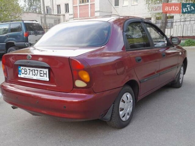 Красный ЗАЗ Сенс, объемом двигателя 1.3 л и пробегом 152 тыс. км за 2400 $, фото 1 на Automoto.ua
