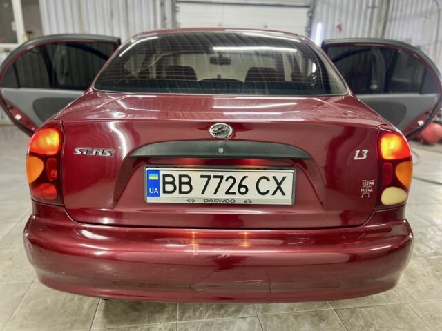 Червоний ЗАЗ Sens, об'ємом двигуна 1.3 л та пробігом 48 тис. км за 2800 $, фото 23 на Automoto.ua