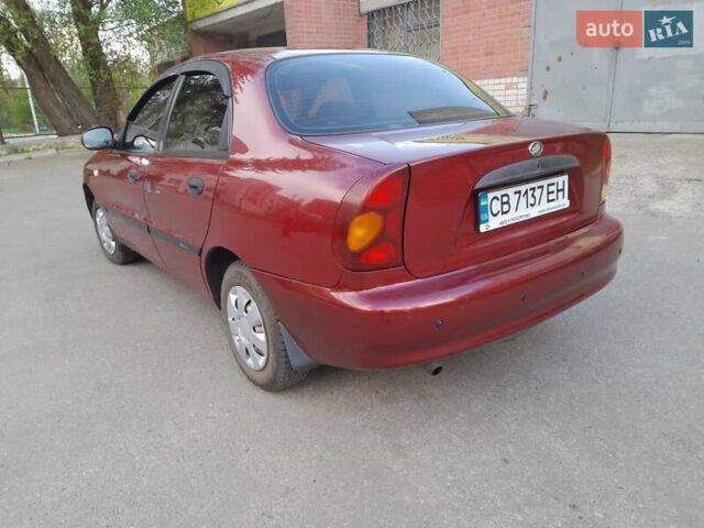 Красный ЗАЗ Сенс, объемом двигателя 1.3 л и пробегом 152 тыс. км за 2400 $, фото 7 на Automoto.ua