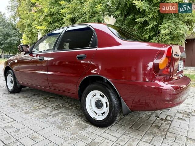 Червоний ЗАЗ Sens, об'ємом двигуна 1.3 л та пробігом 45 тис. км за 3200 $, фото 16 на Automoto.ua