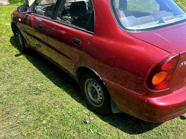 Червоний ЗАЗ Sens, об'ємом двигуна 1.3 л та пробігом 147 тис. км за 1200 $, фото 2 на Automoto.ua