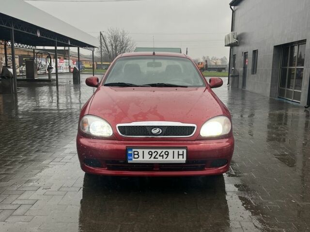 Красный ЗАЗ Сенс, объемом двигателя 1.3 л и пробегом 69 тыс. км за 2850 $, фото 1 на Automoto.ua