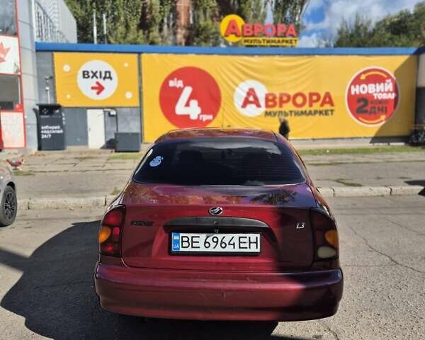 Червоний ЗАЗ Sens, об'ємом двигуна 1.3 л та пробігом 227 тис. км за 3000 $, фото 5 на Automoto.ua