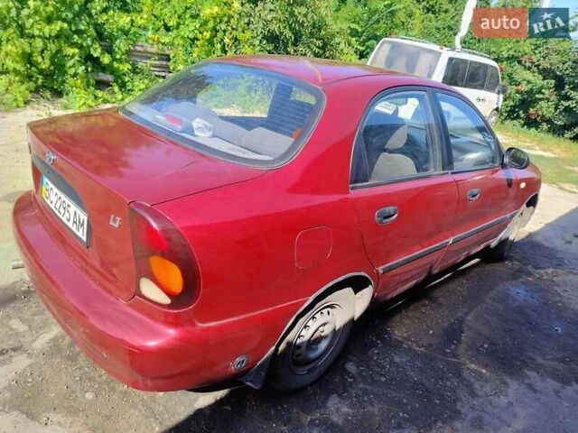Красный ЗАЗ Сенс, объемом двигателя 1.3 л и пробегом 10 тыс. км за 2200 $, фото 1 на Automoto.ua