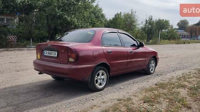 Червоний ЗАЗ Sens, об'ємом двигуна 1.3 л та пробігом 87 тис. км за 3650 $, фото 4 на Automoto.ua