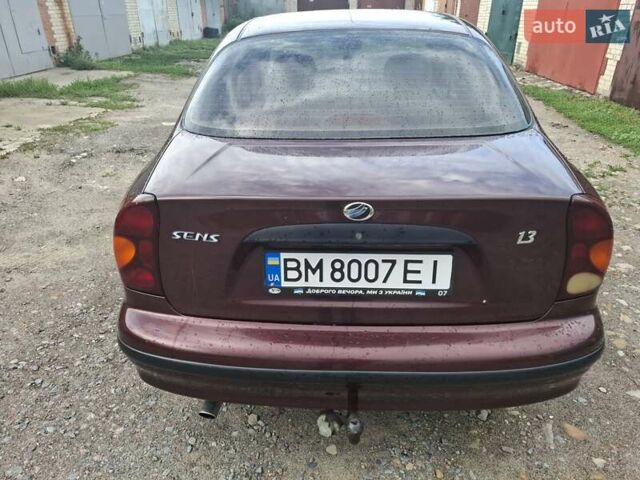 Червоний ЗАЗ Sens, об'ємом двигуна 1.3 л та пробігом 96 тис. км за 3000 $, фото 5 на Automoto.ua
