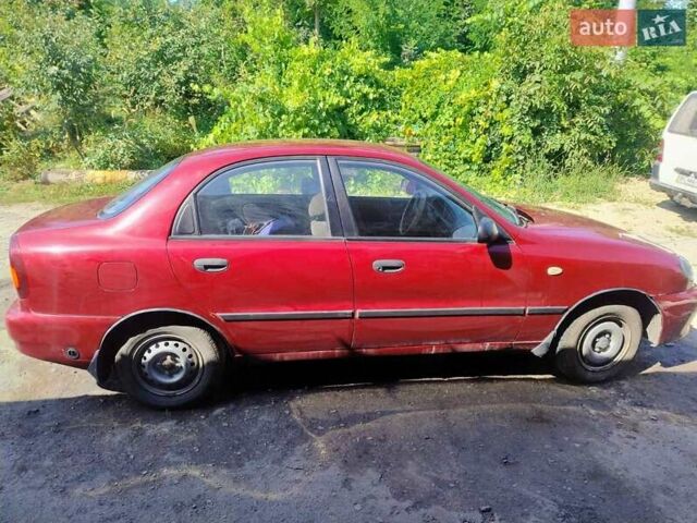 Красный ЗАЗ Сенс, объемом двигателя 1.3 л и пробегом 10 тыс. км за 2200 $, фото 5 на Automoto.ua