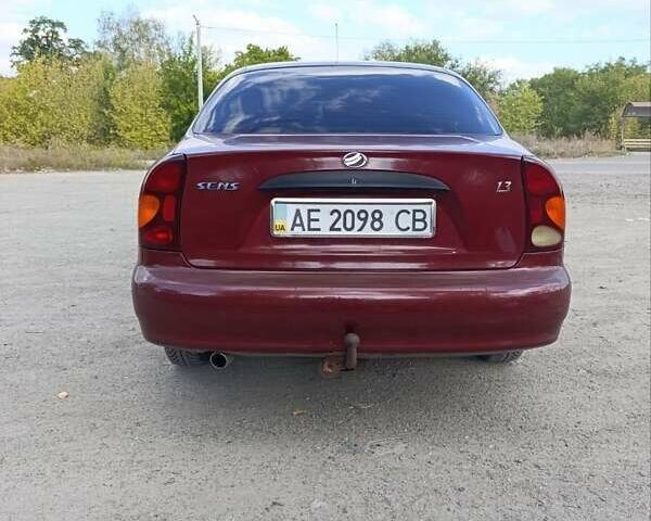 Красный ЗАЗ Сенс, объемом двигателя 1.3 л и пробегом 41 тыс. км за 3400 $, фото 4 на Automoto.ua