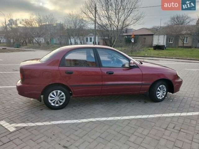 Красный ЗАЗ Сенс, объемом двигателя 1.3 л и пробегом 163 тыс. км за 2850 $, фото 2 на Automoto.ua