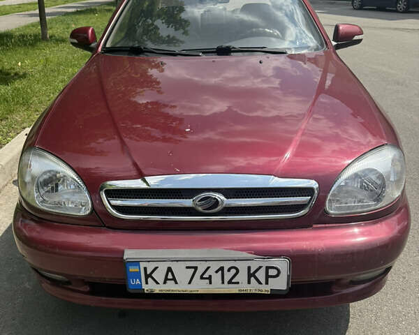 Красный ЗАЗ Сенс, объемом двигателя 1.3 л и пробегом 59 тыс. км за 3500 $, фото 1 на Automoto.ua