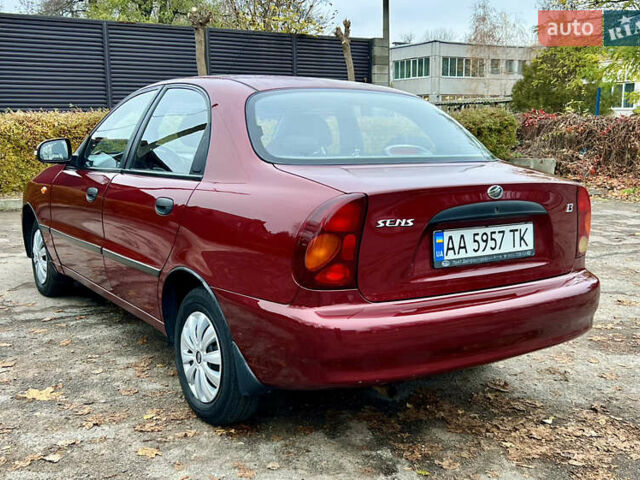 Красный ЗАЗ Сенс, объемом двигателя 1.3 л и пробегом 76 тыс. км за 3300 $, фото 13 на Automoto.ua