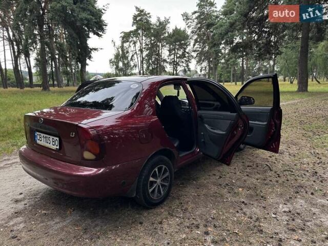 Червоний ЗАЗ Sens, об'ємом двигуна 1.3 л та пробігом 85 тис. км за 3950 $, фото 13 на Automoto.ua