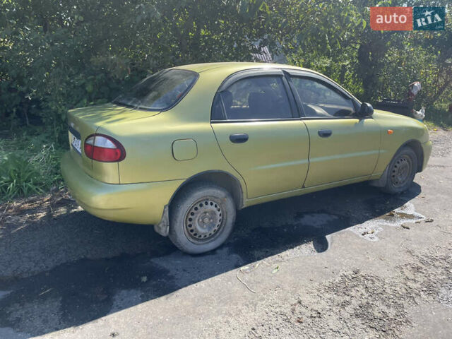 Жовтий ЗАЗ Sens, об'ємом двигуна 1.3 л та пробігом 256 тис. км за 1300 $, фото 1 на Automoto.ua