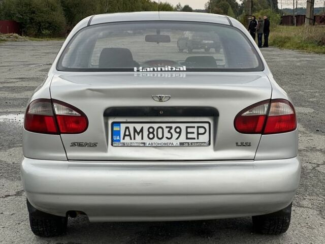 Сірий ЗАЗ Sens, об'ємом двигуна 1.3 л та пробігом 300 тис. км за 1350 $, фото 4 на Automoto.ua