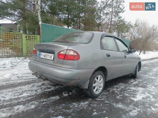 Сірий ЗАЗ Sens, об'ємом двигуна 1.4 л та пробігом 188 тис. км за 1600 $, фото 5 на Automoto.ua