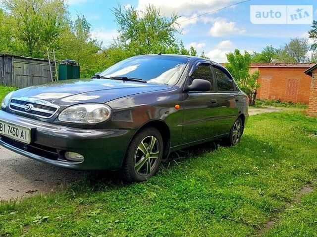 Сірий ЗАЗ Sens, об'ємом двигуна 1.3 л та пробігом 129 тис. км за 3500 $, фото 1 на Automoto.ua