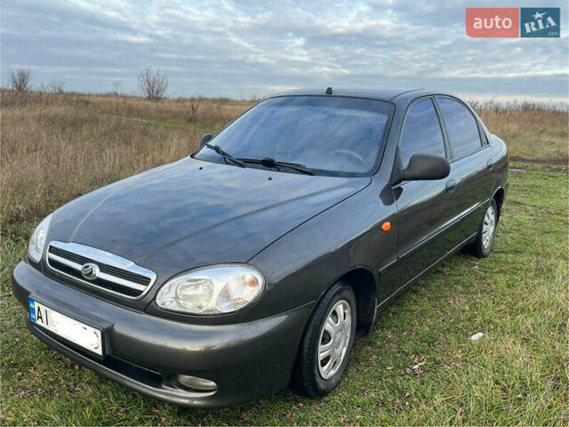Сірий ЗАЗ Sens, об'ємом двигуна 1.3 л та пробігом 215 тис. км за 2300 $, фото 1 на Automoto.ua