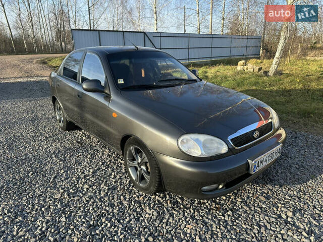 Сірий ЗАЗ Sens, об'ємом двигуна 1.3 л та пробігом 195 тис. км за 2500 $, фото 5 на Automoto.ua