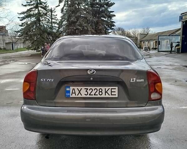 Серый ЗАЗ Сенс, объемом двигателя 1.3 л и пробегом 47 тыс. км за 3000 $, фото 3 на Automoto.ua
