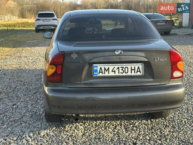 Сірий ЗАЗ Sens, об'ємом двигуна 1.3 л та пробігом 195 тис. км за 2500 $, фото 4 на Automoto.ua