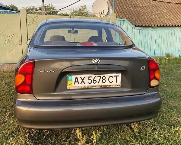 Сірий ЗАЗ Sens, об'ємом двигуна 1.3 л та пробігом 97 тис. км за 2400 $, фото 6 на Automoto.ua