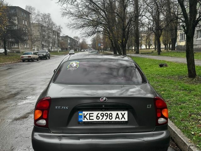 Сірий ЗАЗ Sens, об'ємом двигуна 1.3 л та пробігом 129 тис. км за 2500 $, фото 4 на Automoto.ua
