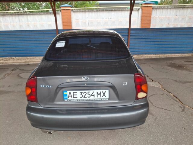 Сірий ЗАЗ Sens, об'ємом двигуна 1.3 л та пробігом 115 тис. км за 3800 $, фото 3 на Automoto.ua