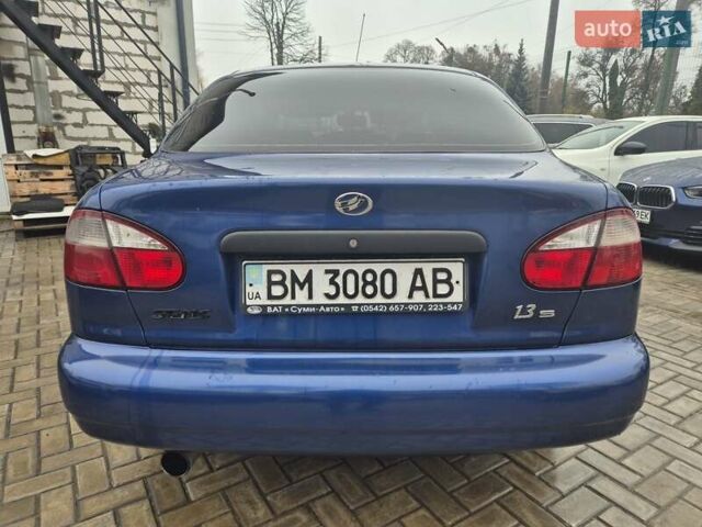 Синій ЗАЗ Sens, об'ємом двигуна 1.3 л та пробігом 63 тис. км за 3300 $, фото 7 на Automoto.ua