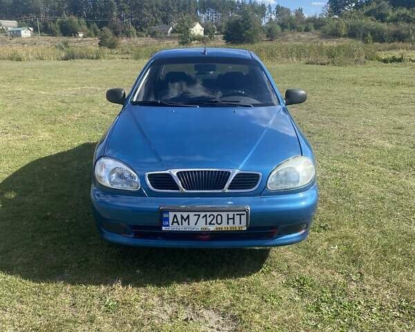 Синий ЗАЗ Сенс, объемом двигателя 1.3 л и пробегом 59 тыс. км за 2000 $, фото 1 на Automoto.ua