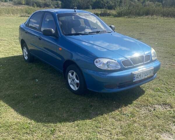 Синий ЗАЗ Сенс, объемом двигателя 1.3 л и пробегом 59 тыс. км за 2100 $, фото 2 на Automoto.ua