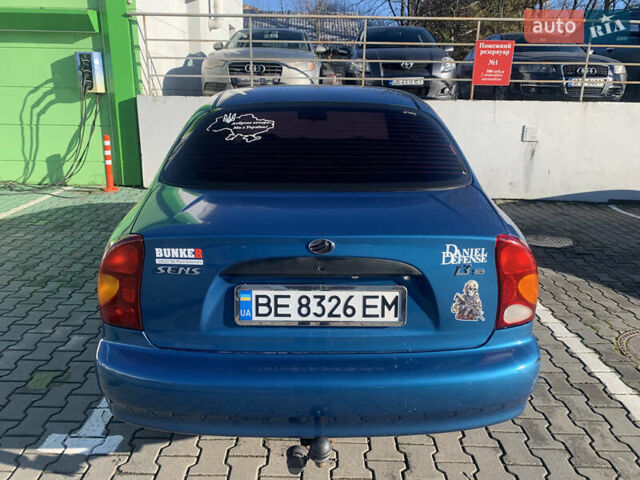 Синій ЗАЗ Sens, об'ємом двигуна 1.3 л та пробігом 112 тис. км за 2400 $, фото 5 на Automoto.ua