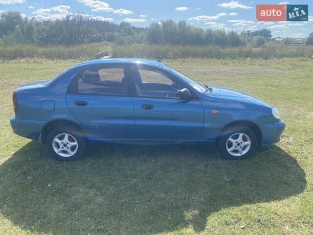 Синий ЗАЗ Сенс, объемом двигателя 1.3 л и пробегом 59 тыс. км за 2100 $, фото 3 на Automoto.ua