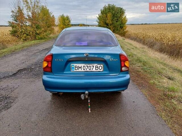 Синий ЗАЗ Сенс, объемом двигателя 1.3 л и пробегом 213 тыс. км за 3000 $, фото 3 на Automoto.ua