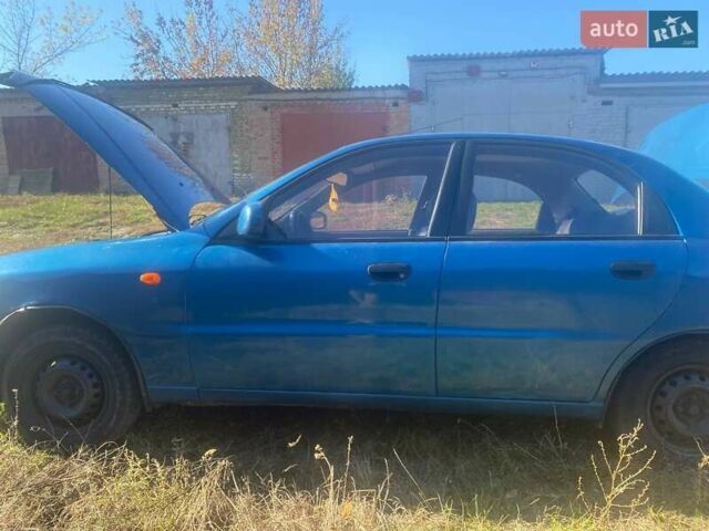 Синий ЗАЗ Сенс, объемом двигателя 1.3 л и пробегом 110 тыс. км за 1600 $, фото 1 на Automoto.ua