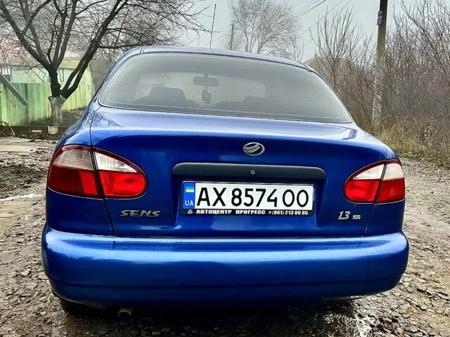 Синий ЗАЗ Сенс, объемом двигателя 1.3 л и пробегом 167 тыс. км за 2300 $, фото 2 на Automoto.ua