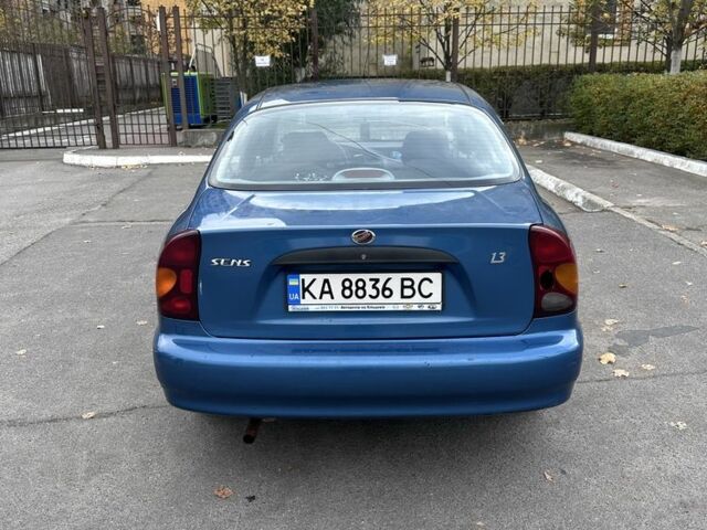 Синій ЗАЗ Sens, об'ємом двигуна 1.3 л та пробігом 100 тис. км за 1750 $, фото 3 на Automoto.ua